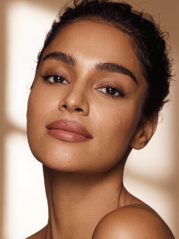 Mujer con labios naturales, hidratados y definidos, el resultado que busca el protocolo Soft Kiss